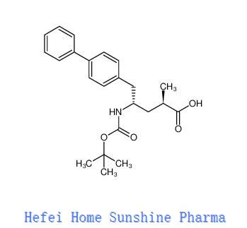 (2R, 4S) -5 - ([1,1'-bifenil] -4-il) -4 - ((terc-butoxi-karbonil) -amino) -2-metil-pentánsav CAS 1012341-50-2