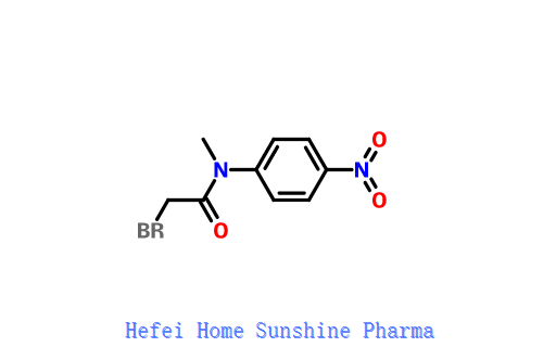 2-bróm-N-metil-N-(4-nitro-fenil)-acetamid CAS 23543-31-9