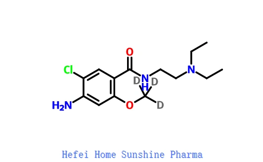 4-amino-5-klór-N- (2- (dietil-amino) -etil) -2-metoxi-benzamid CAS 364-62-5