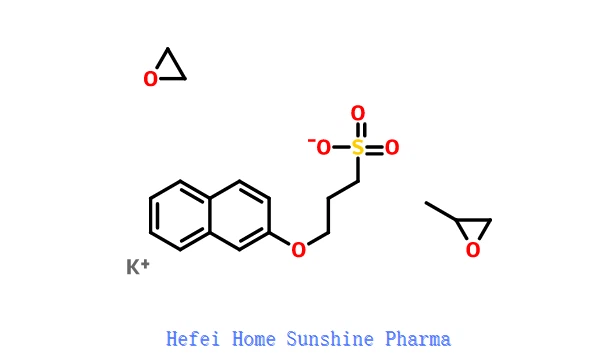 Kálium, 2-metil-oxiran, 3-naftalin-2-il-oxi-propán-1-szulfonát, oxirán CAS 120478-49-1