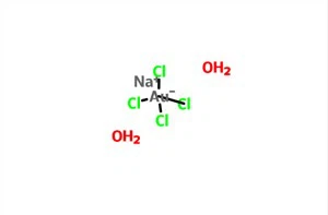 Nátrium-tetraklór-aurát (III)-dihidrát CAS 13874-02-7