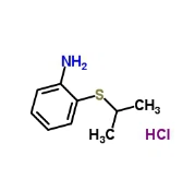 Benzenamine, 2-[(1-metil-etil)-tio]-, hidroklorid (1:1) CAS 861343-73-9