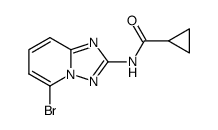 N-(5-bróm[1,2,4]triazolo[1,5-a]piridin-2-il)ciklopropánkarboxamid CAS 1142943-96-1